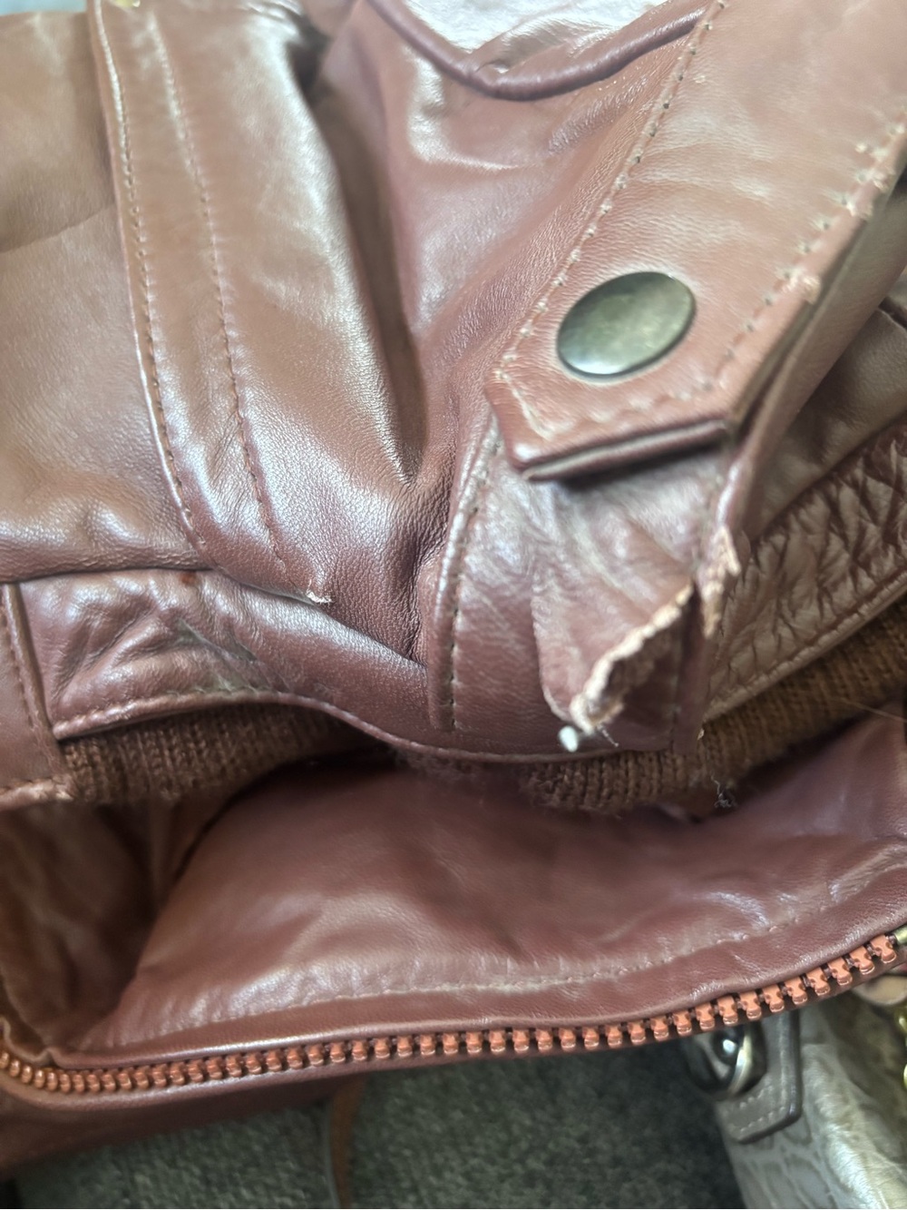 COACH Beige Pebbled Leather Prairie Satchel with Crossbody Strap - Picture 6 of 6